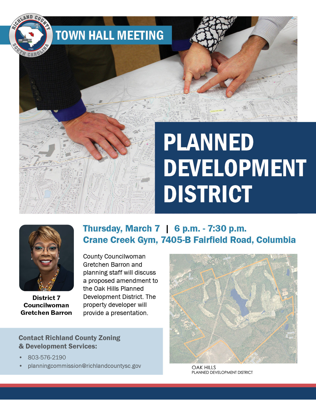 District 7 Town Hall: Planned Development District