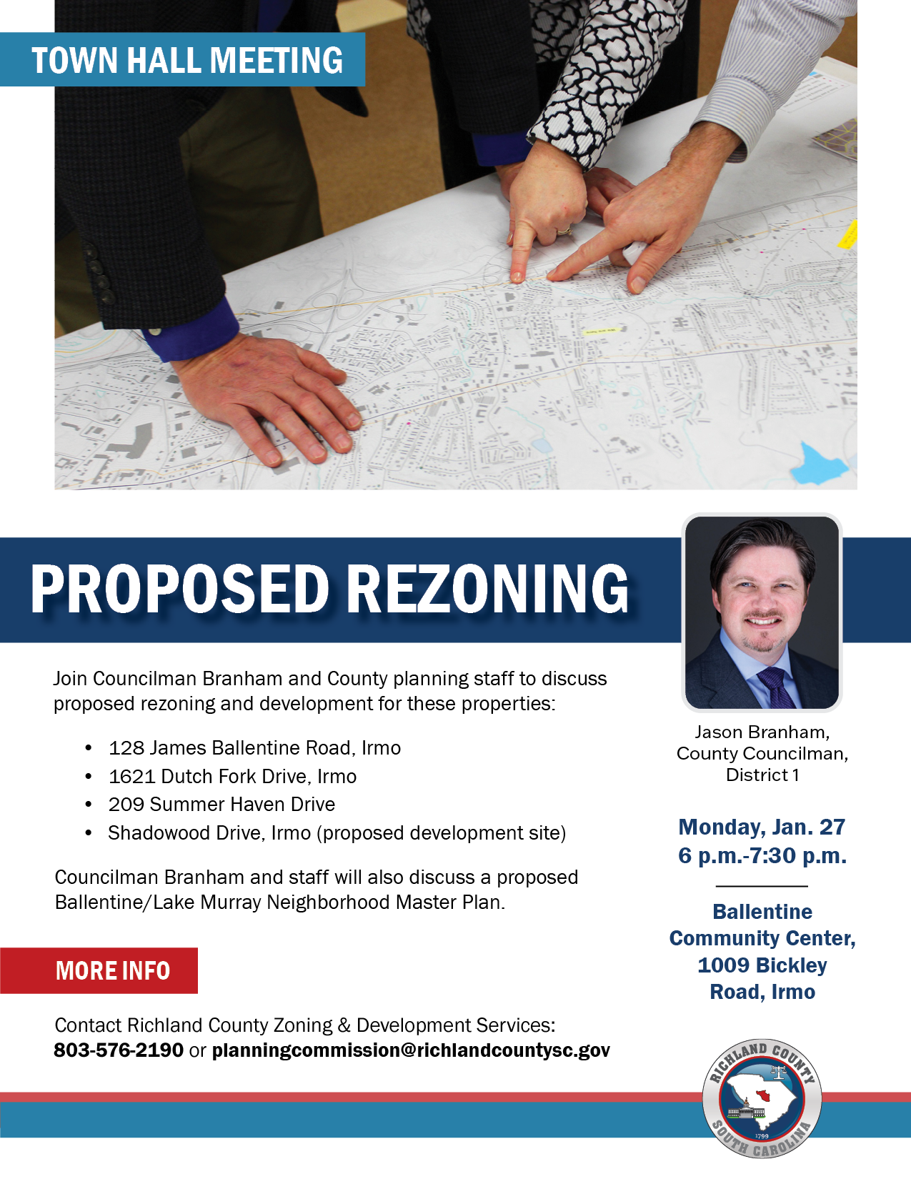 Council District 1 Town Hall Meeting: Rezoning Requests, 1/27/25