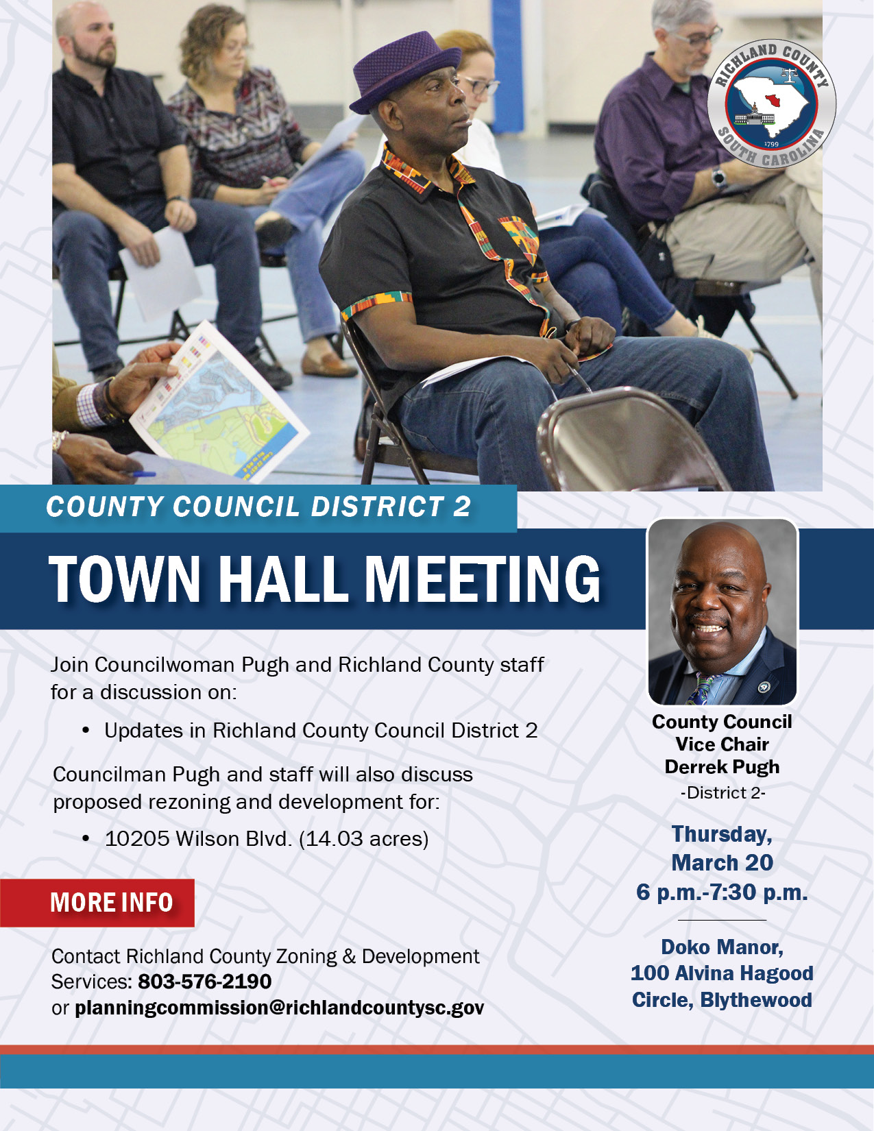 Town Hall Meeting - County Council District 2 - March 20, 2025