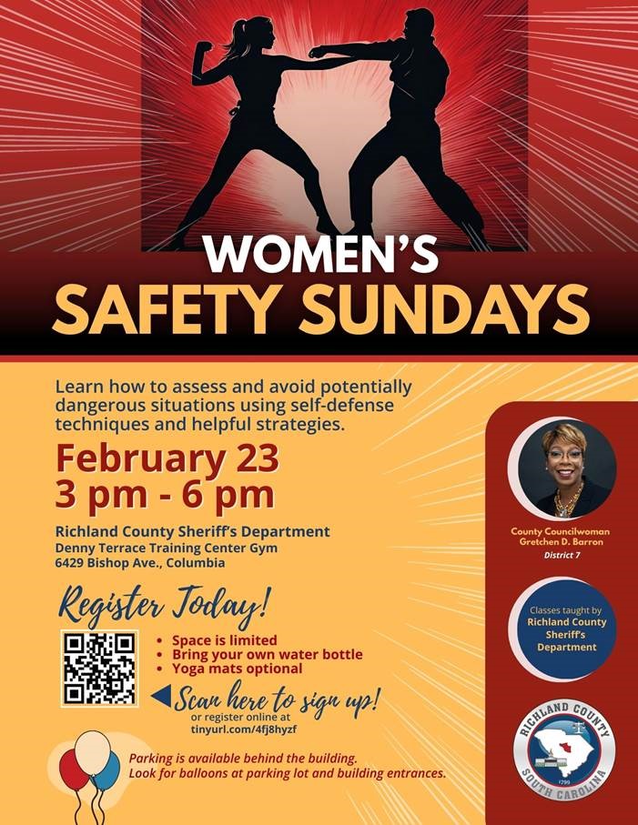 Women's Safety Sundays - Feb. 23, 2025