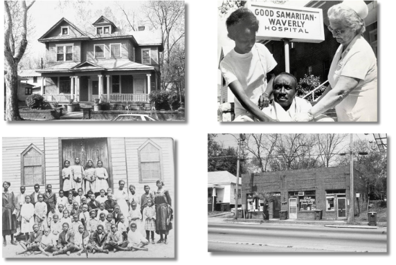 collage of historical images